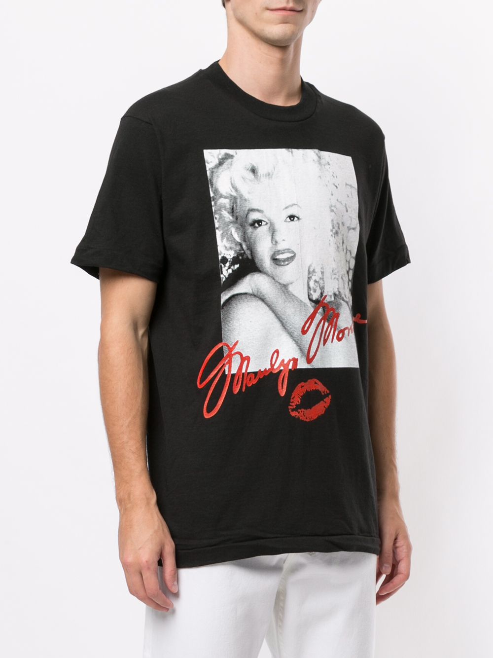 фото Fake alpha vintage marilyn monroe print t-shirt