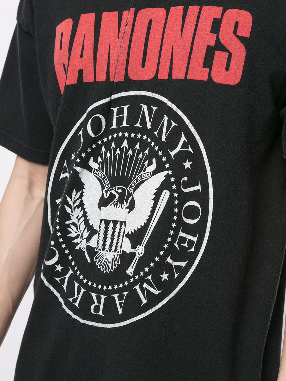 фото Fake alpha vintage ramones print t-shirt