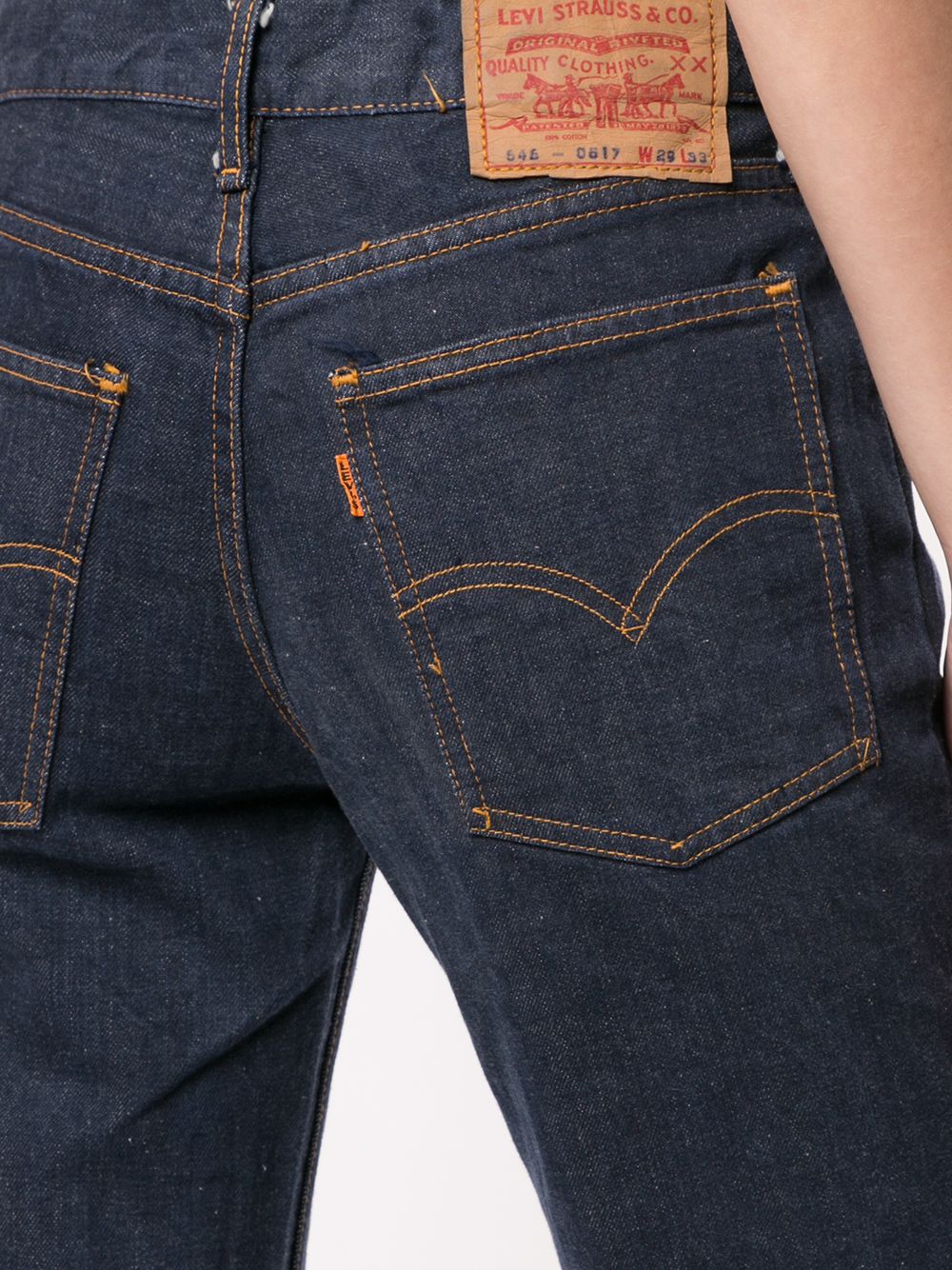 фото Fake alpha vintage 1960s levis big e jeans