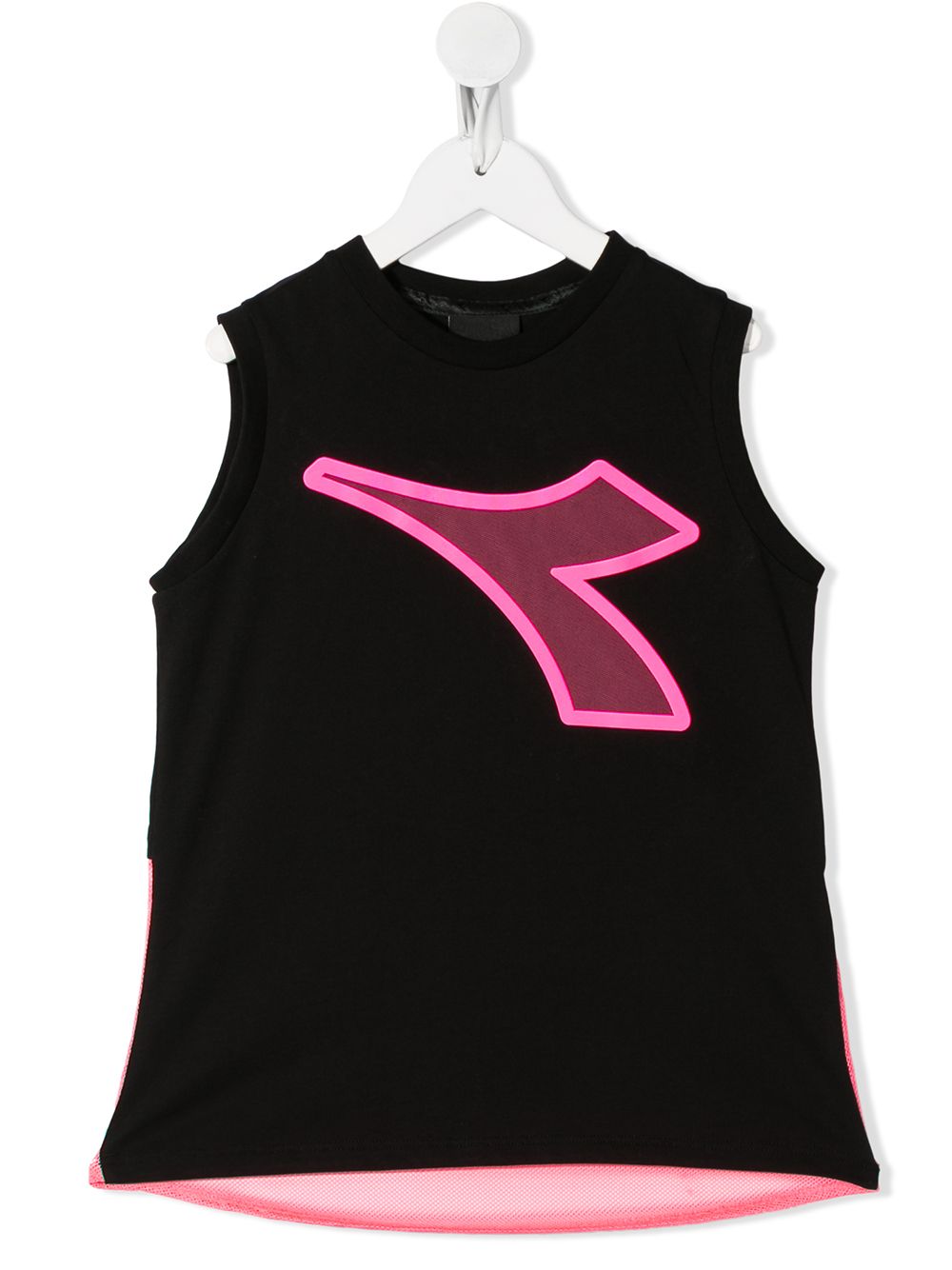 фото Diadora junior logo print sleeveless top