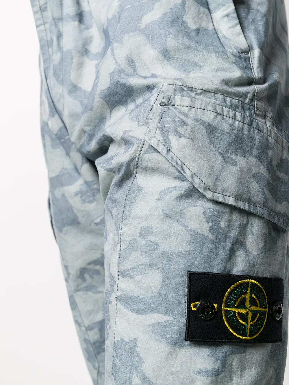 фото Stone island камуфляжные брюки карго