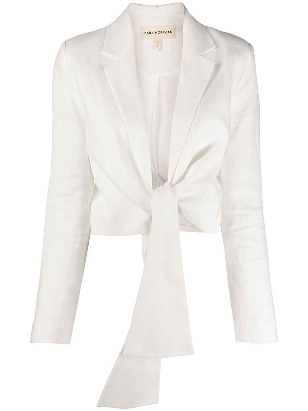 фото Mara hoffman tie fastened blazer