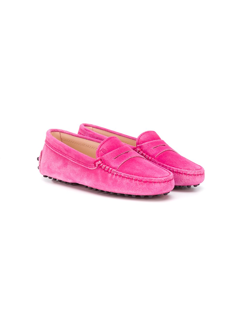 фото Tod's kids однотонные лоферы