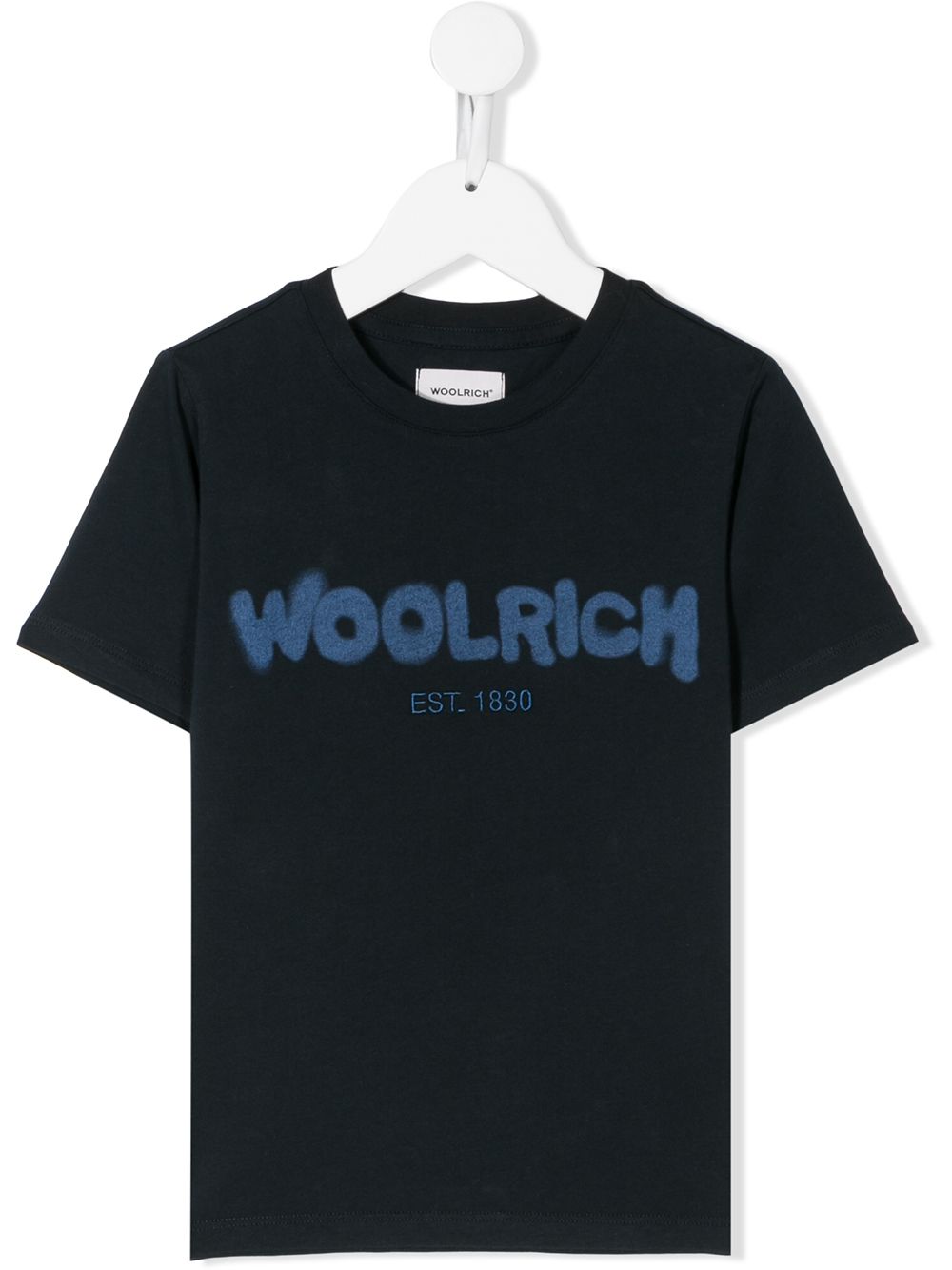 фото Woolrich kids футболка с логотипом