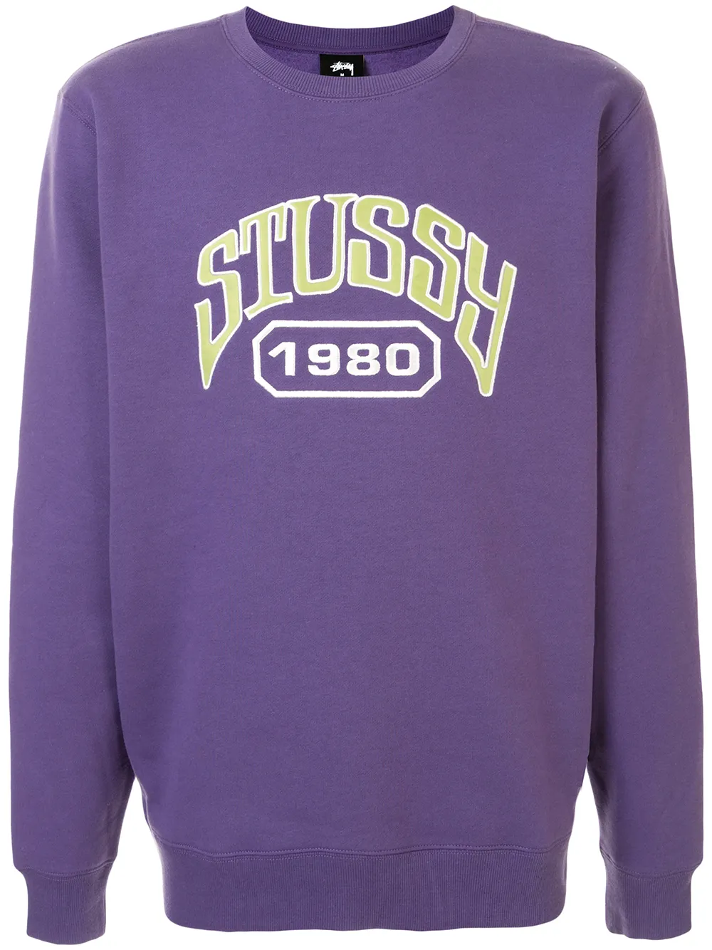 фото Stussy толстовка с вышитым логотипом