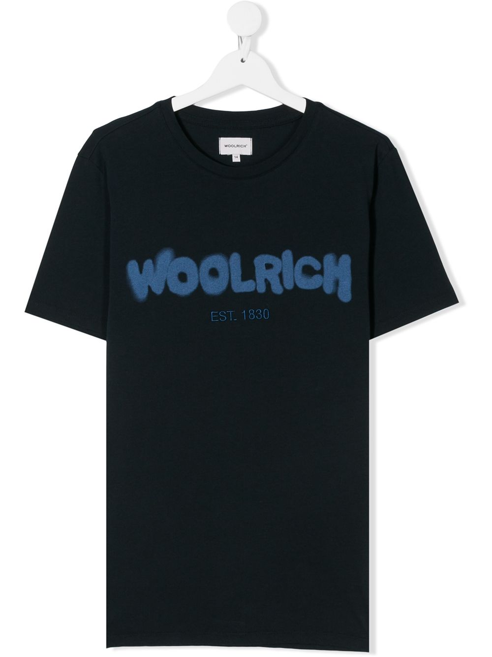 фото Woolrich kids футболка с логотипом