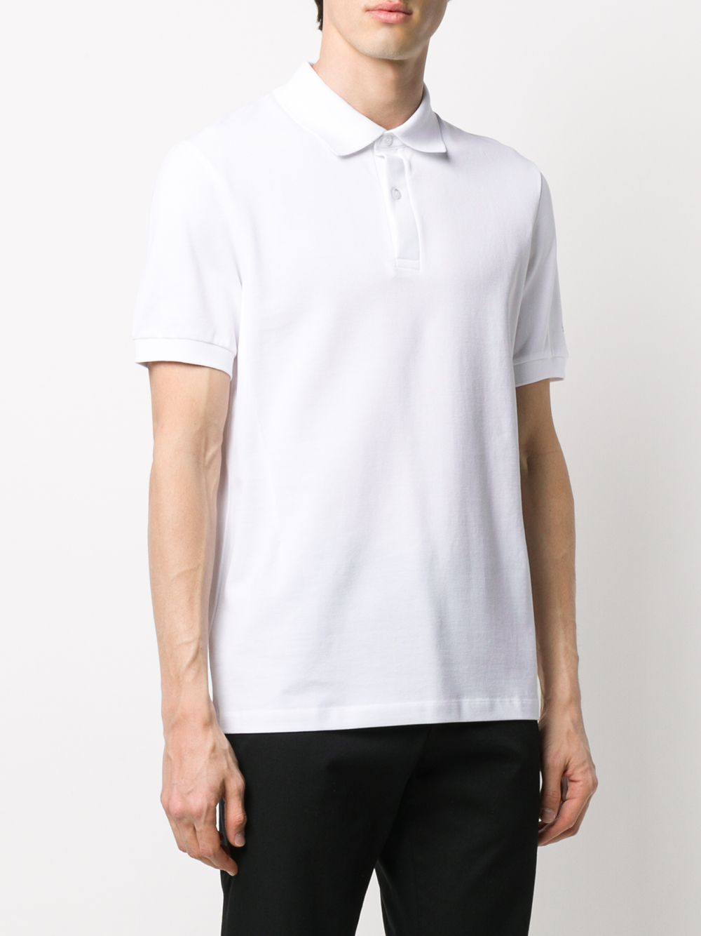 фото Raf simons x fred perry embroidered logo polo shirt