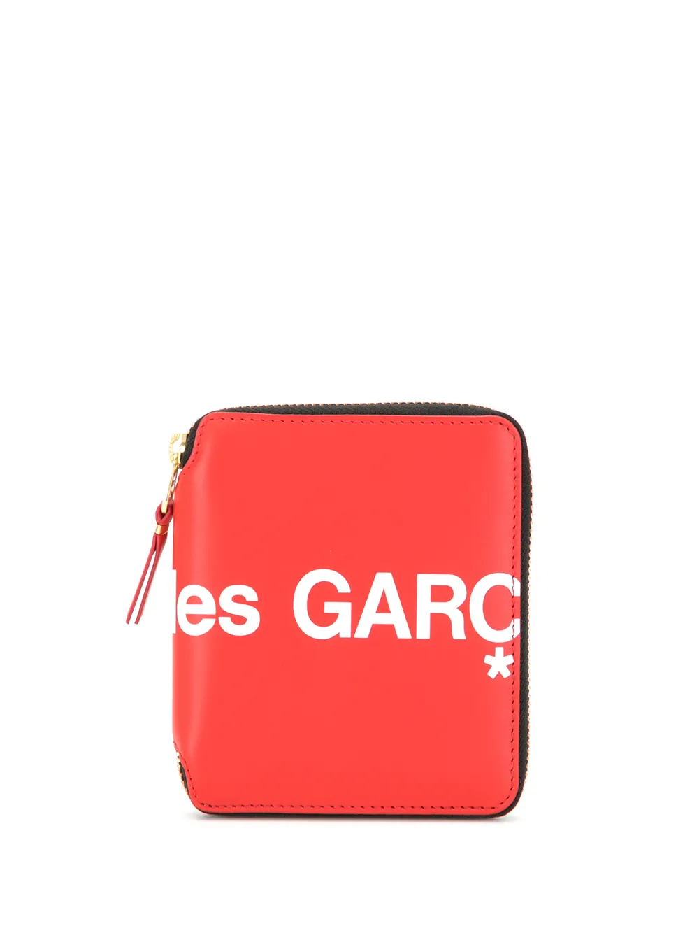 фото Comme des garçons wallet кошелек на молнии с логотипом