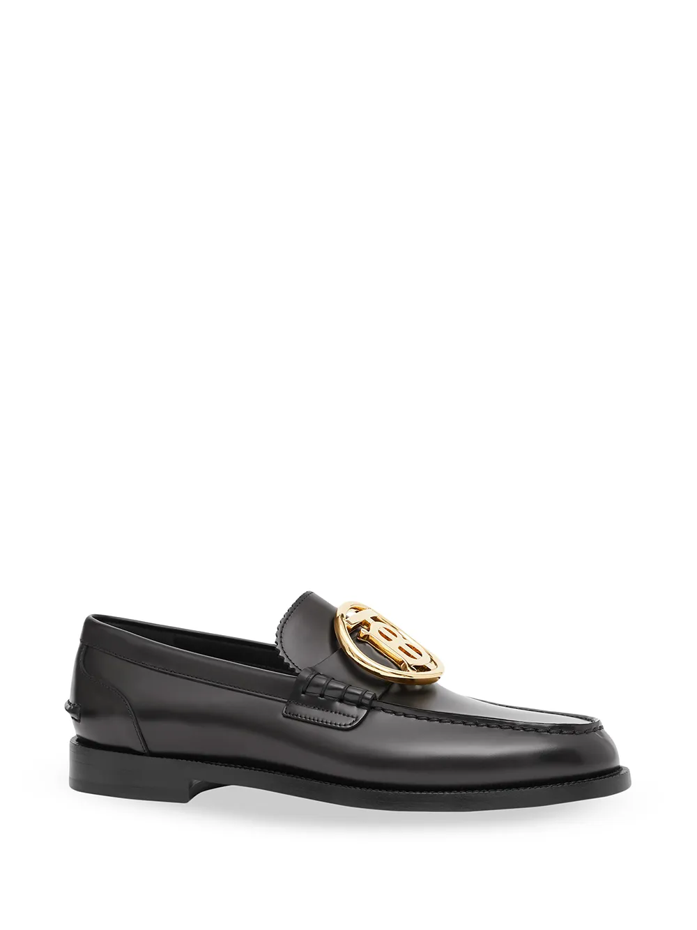 фото Burberry monogram leather loafers