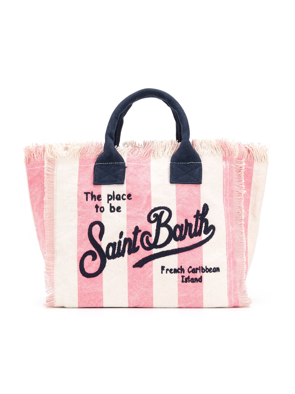 фото Mc2 saint barth kids colette striped tote bag