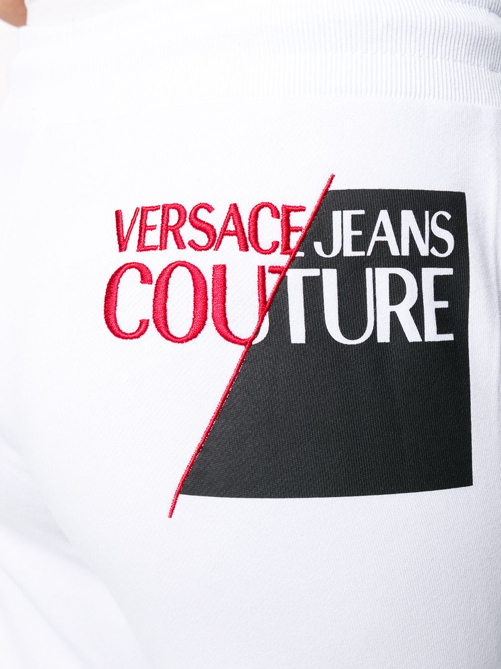 фото Versace jeans couture спортивные брюки с кулиской