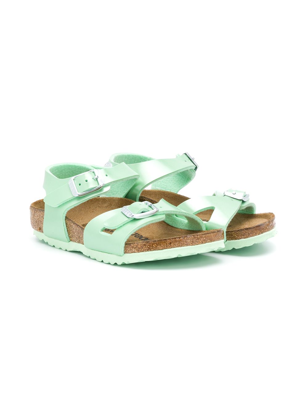 фото Birkenstock kids rio buckle-strap sandals