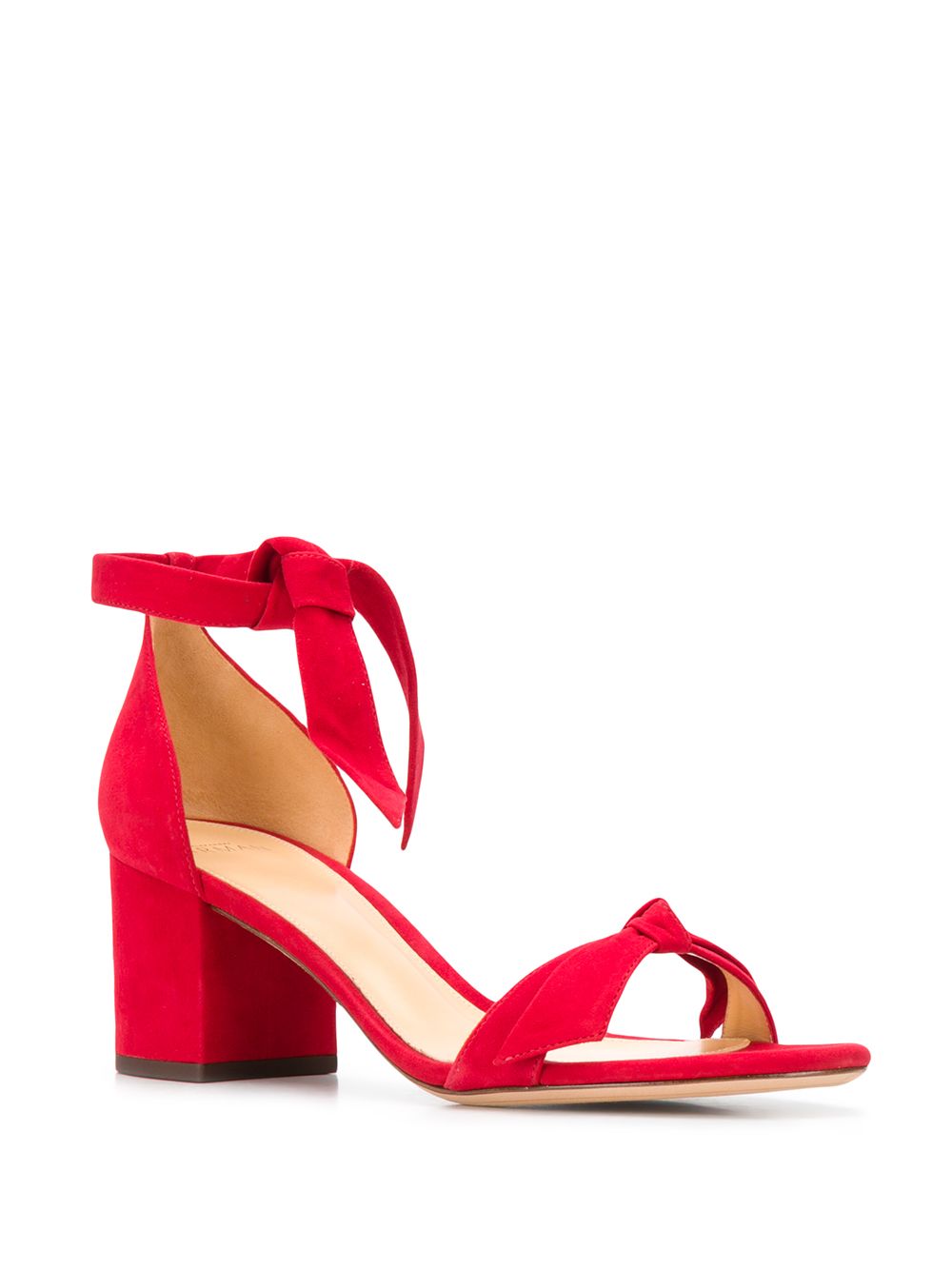 фото Alexandre birman block heel tie sandals