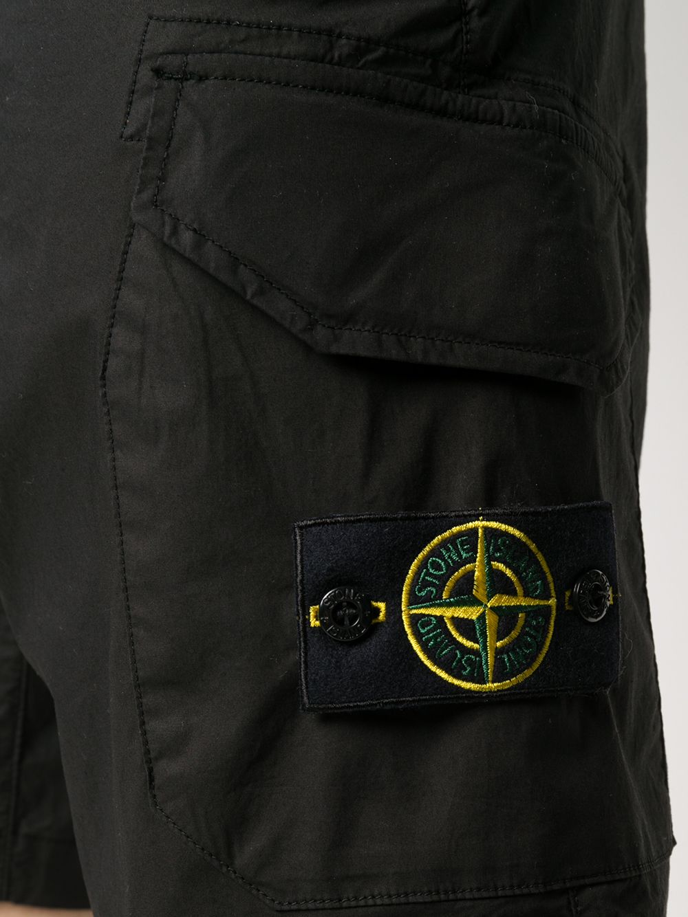 фото Stone island шорты с нашивкой-логотипом