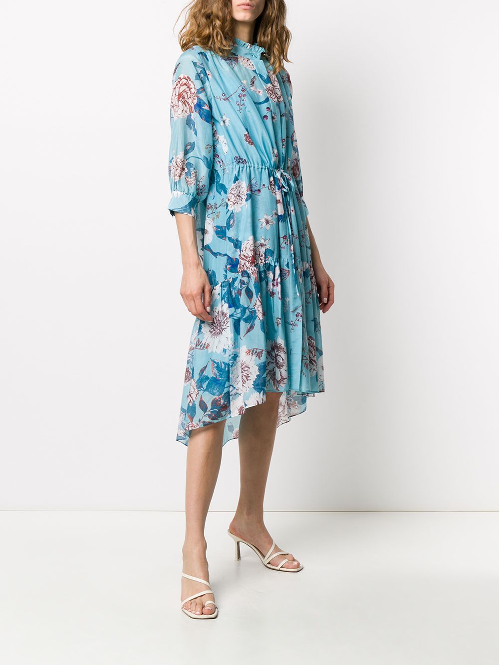 фото Dvf diane von furstenberg floral print dress