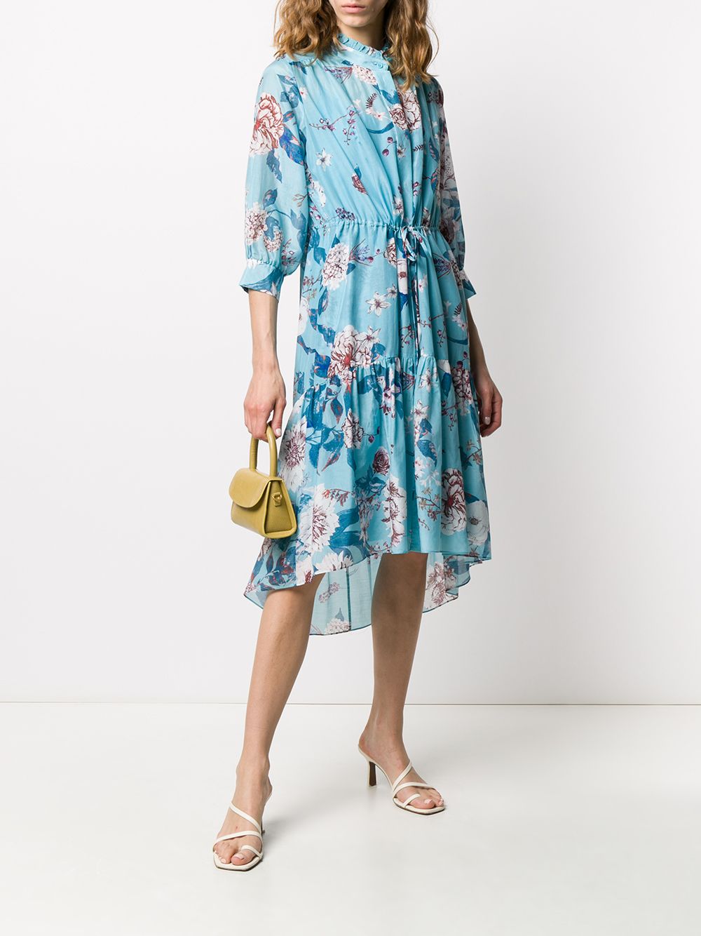 фото Dvf diane von furstenberg floral print dress