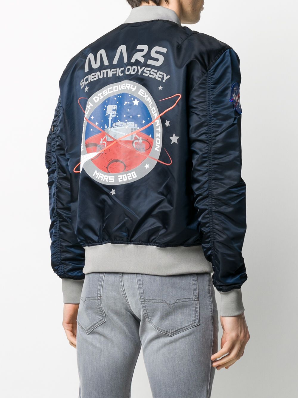 фото Alpha industries бомбер ma-1 lw mission to mars