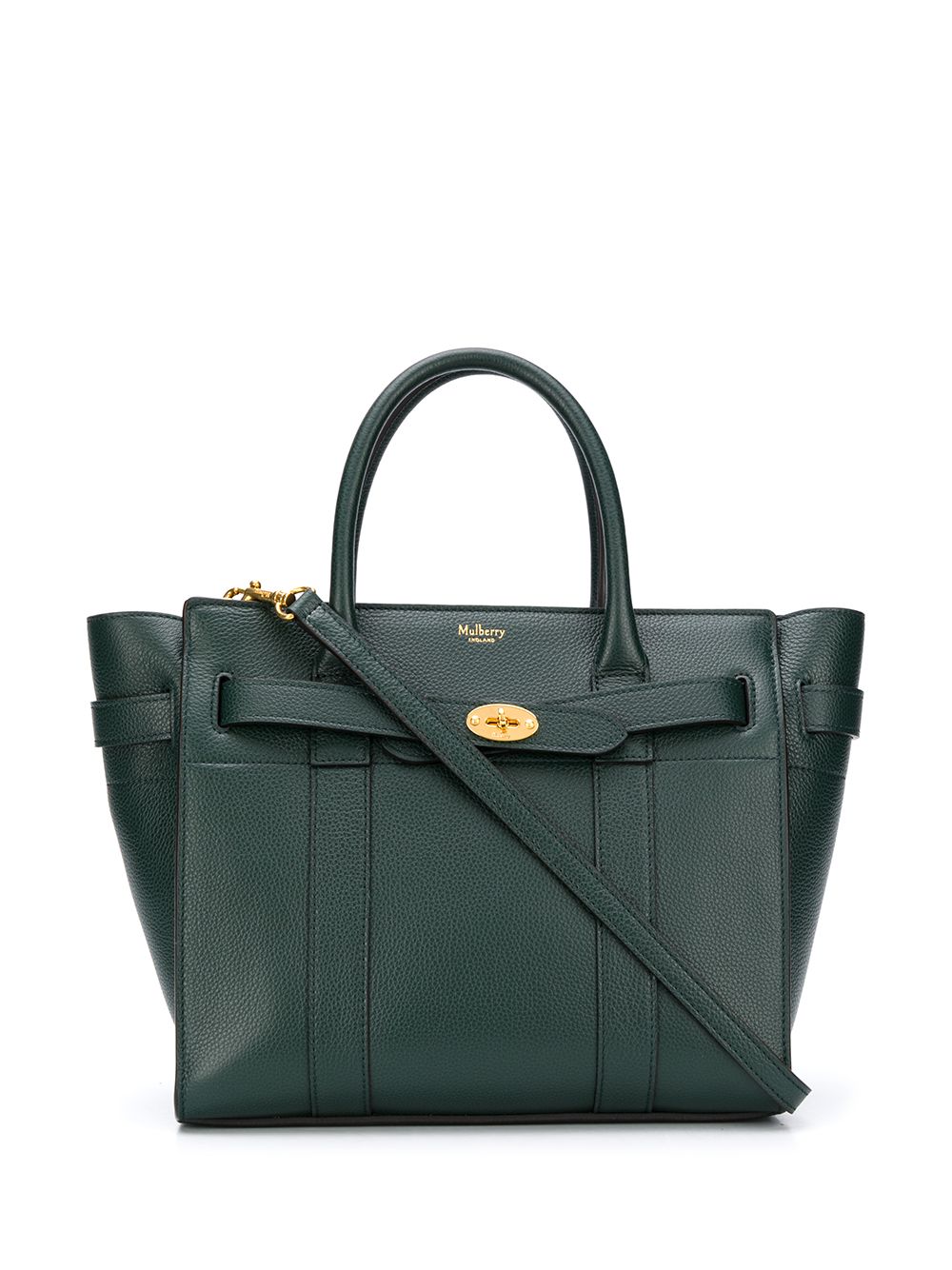 фото Mulberry сумка-тоут bayswater с логотипом