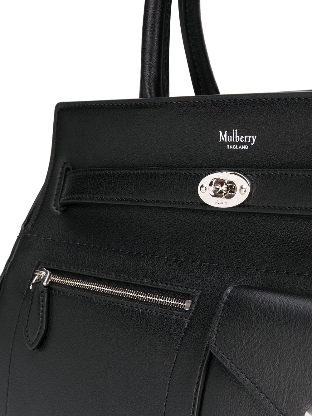 фото Mulberry сумка-тоут bayswater с карманами