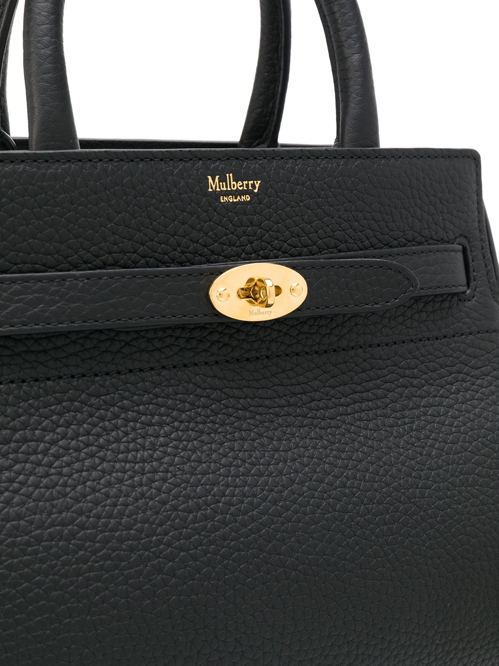 фото Mulberry сумка-тоут bayswater с логотипом