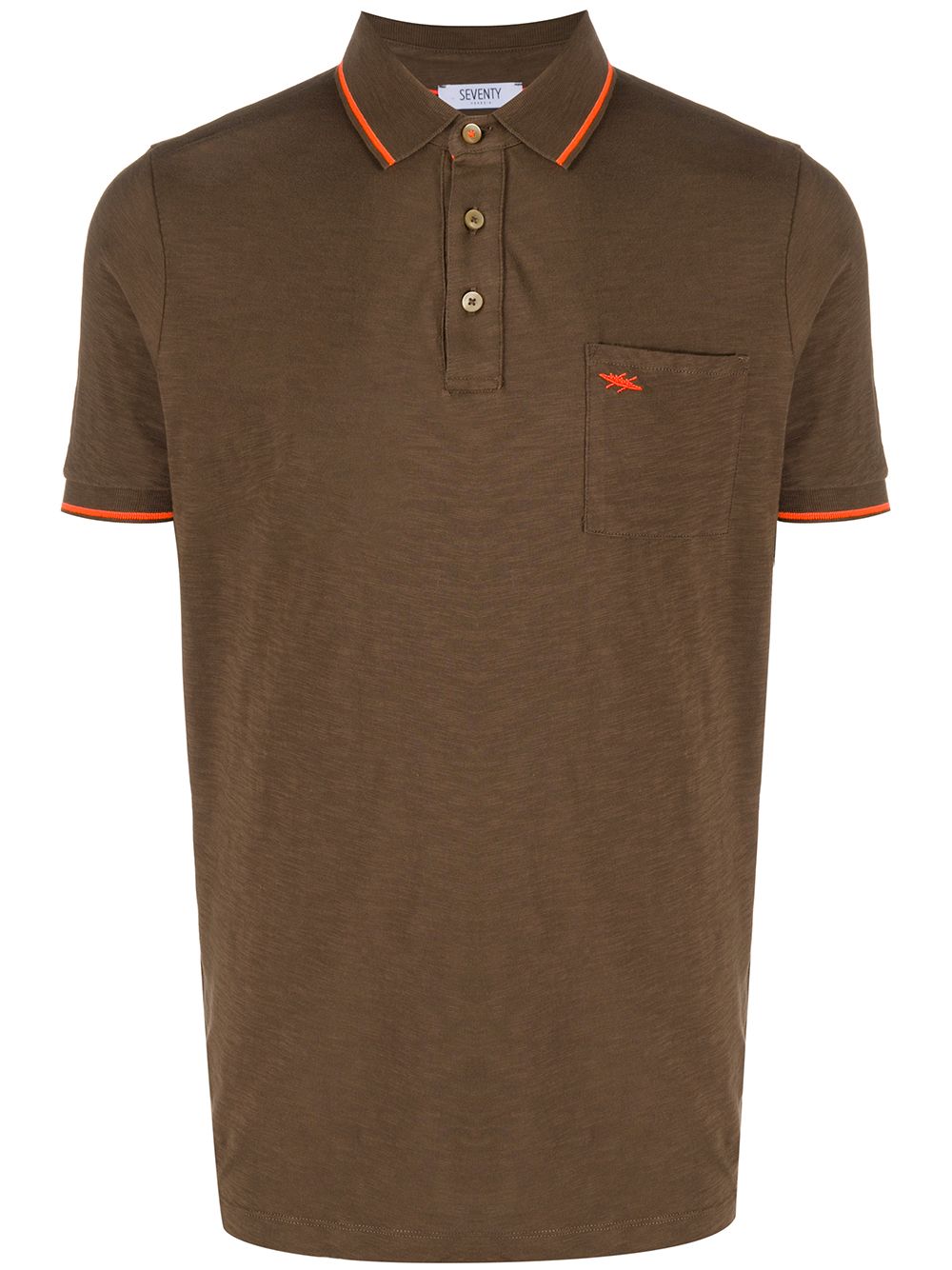 фото Seventy embroidered logo polo shirt