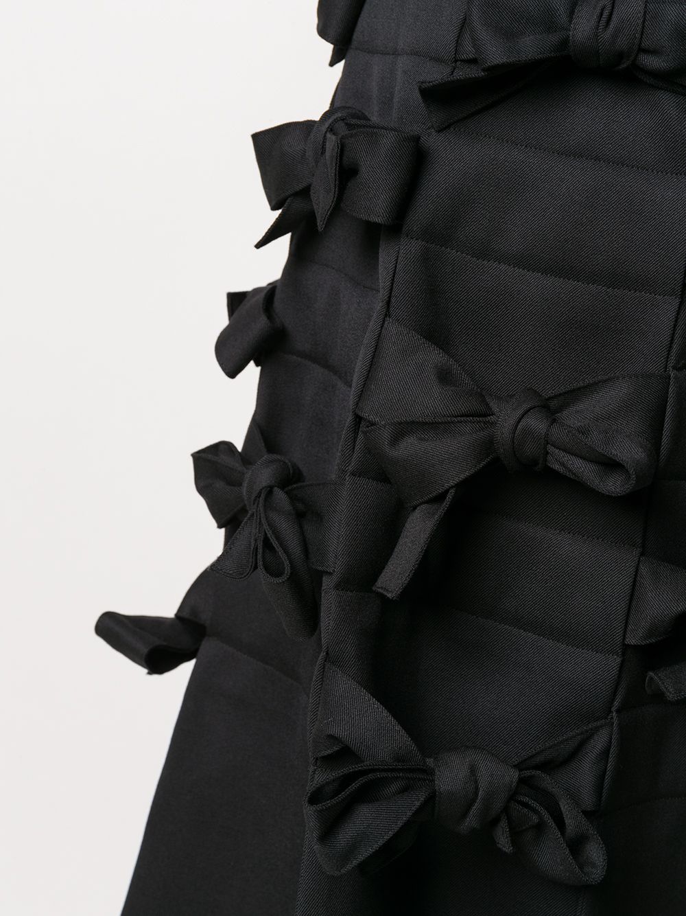 фото Comme des garçons noir kei ninomiya юбка с бантами