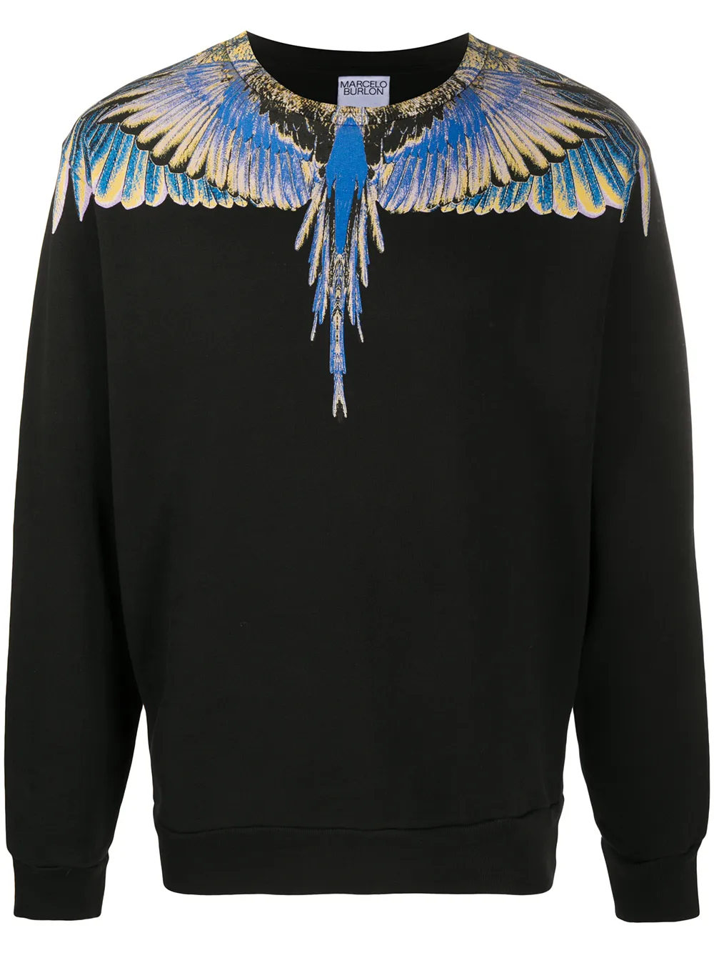 фото Marcelo burlon county of milan толстовка wings