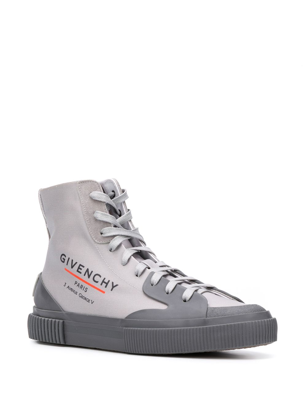 фото Givenchy высокие кеды tennis light