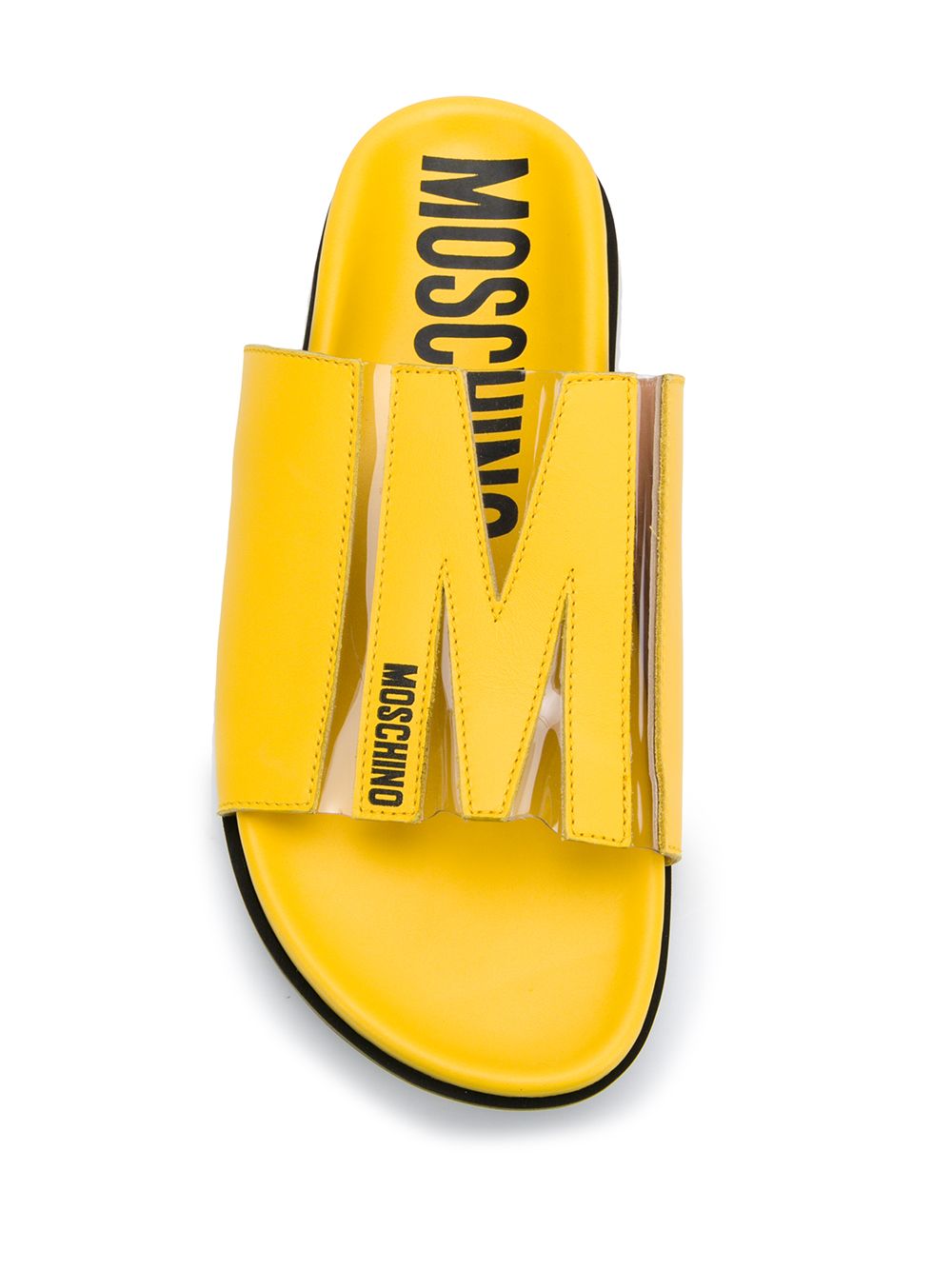 фото Moschino шлепанцы с логотипом m