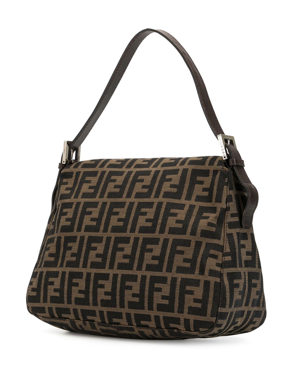 фото Fendi pre-owned сумка на плечо mamma baguette с узором zucca