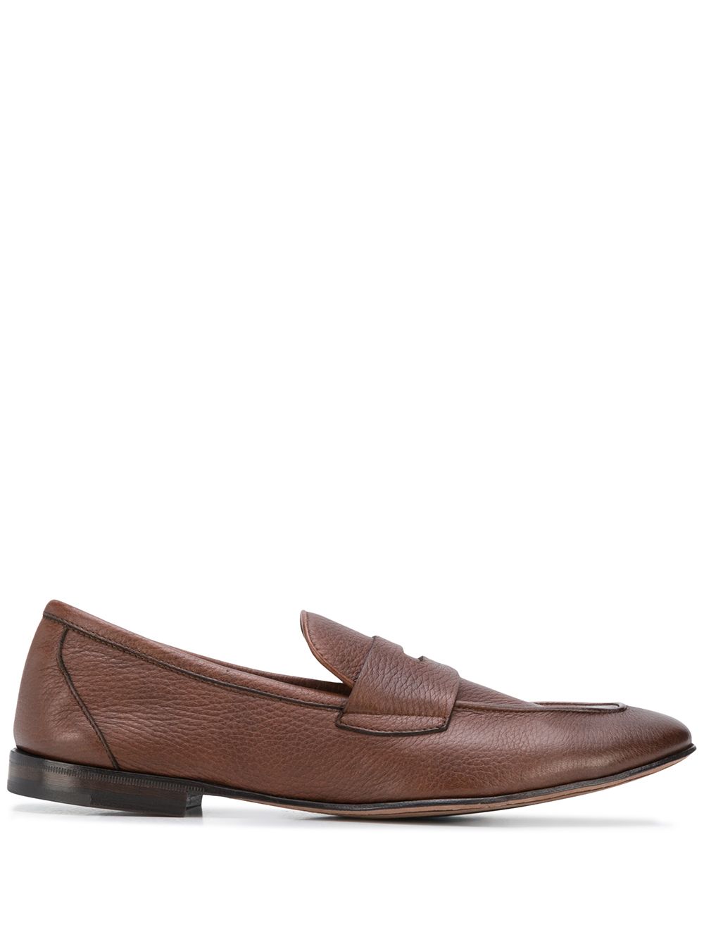 фото Henderson baracco pebbled texture loafers