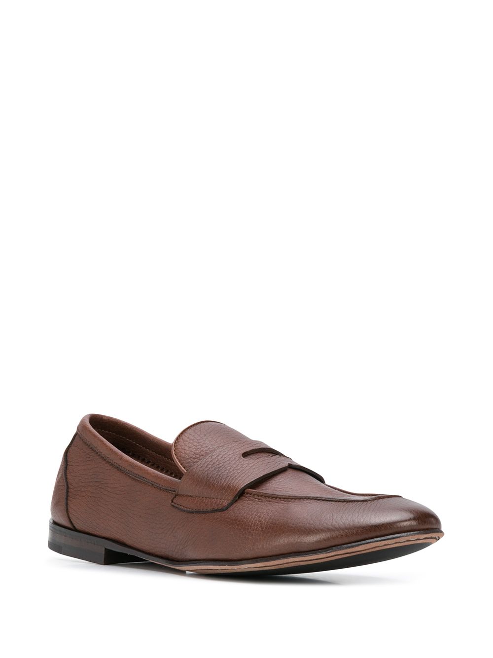 фото Henderson baracco pebbled texture loafers