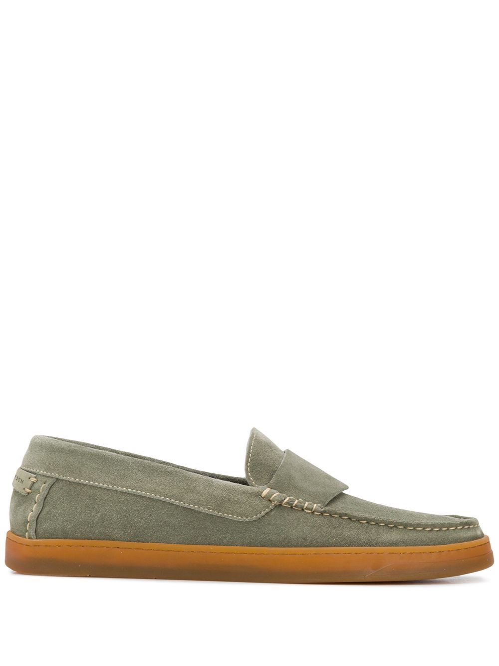 фото Henderson baracco contrast stitch loafers