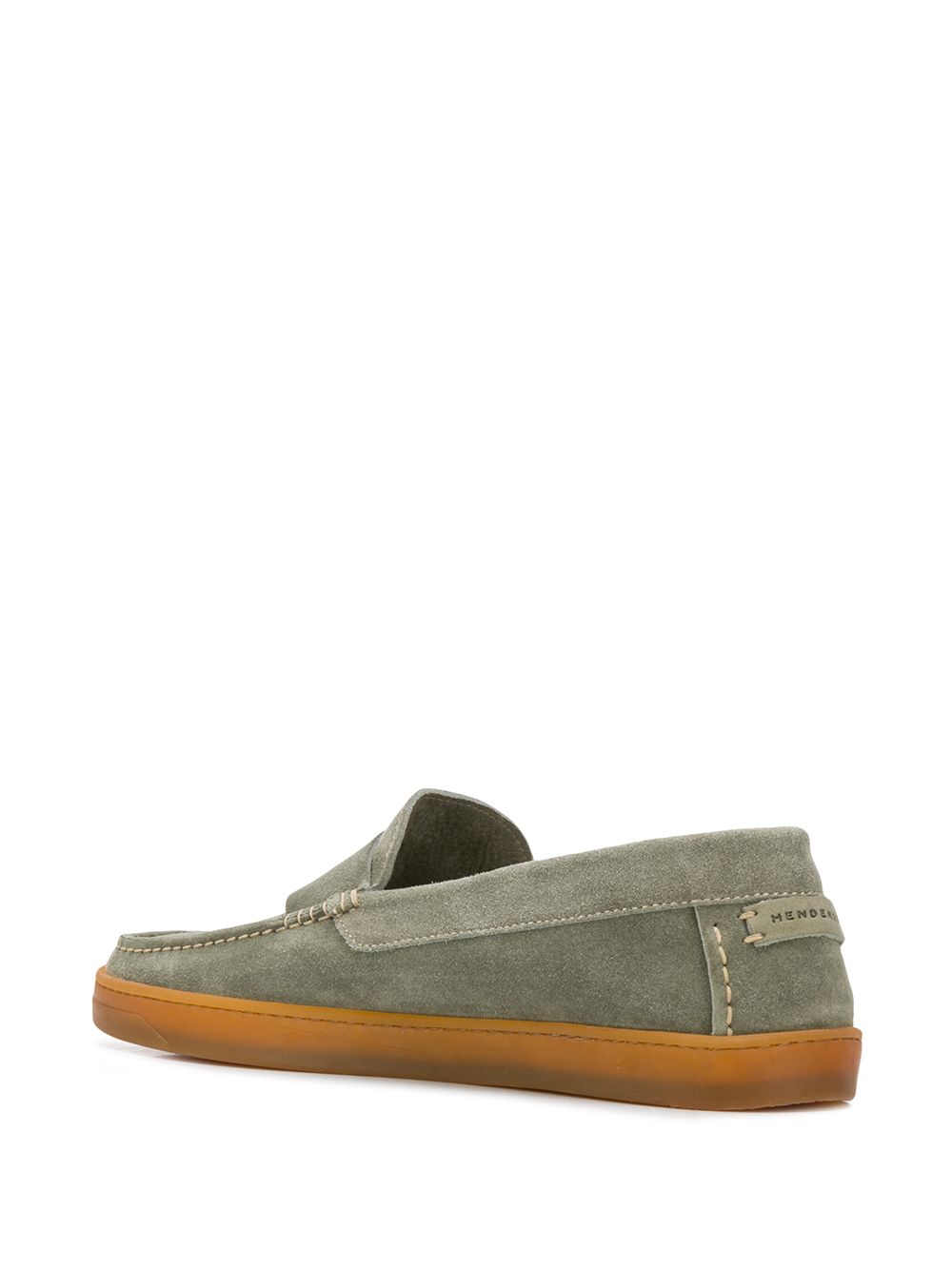 фото Henderson baracco contrast stitch loafers