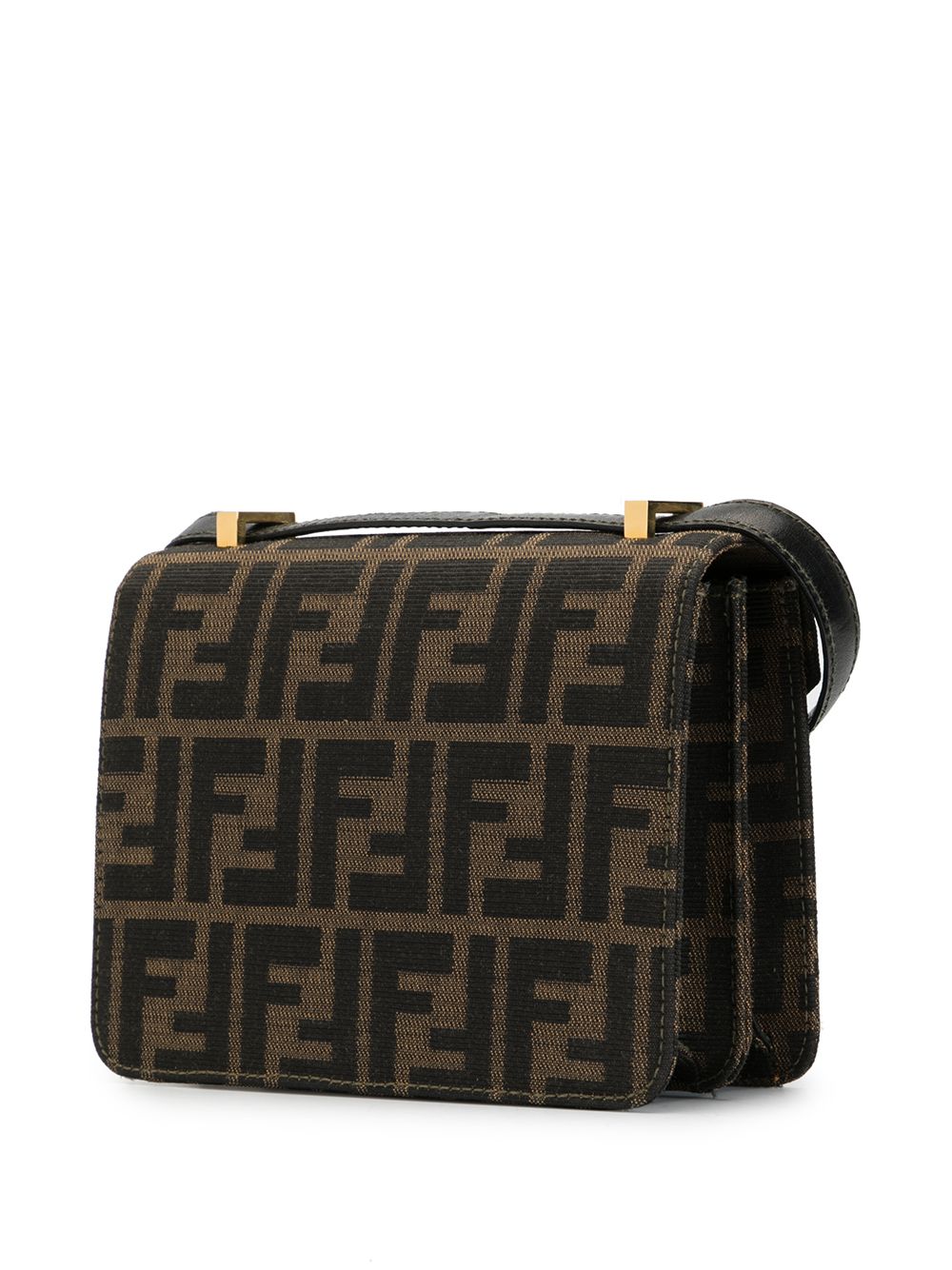 фото Fendi pre-owned сумка на плечо с узором zucca