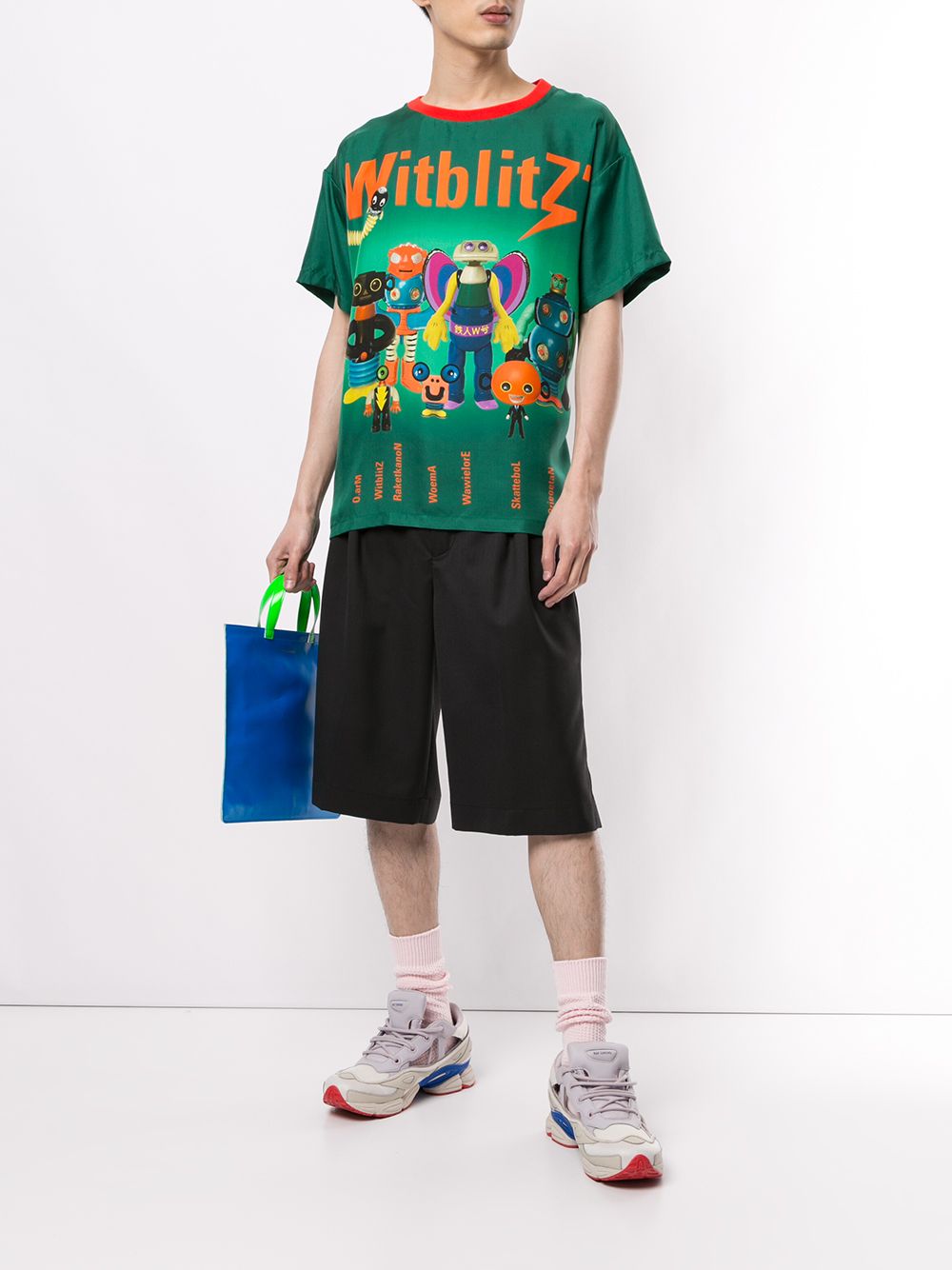 фото Walter van beirendonck футболка с принтом