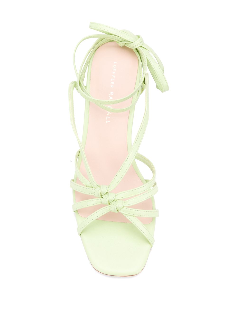 фото Loeffler randall libby knotted wrap sandals