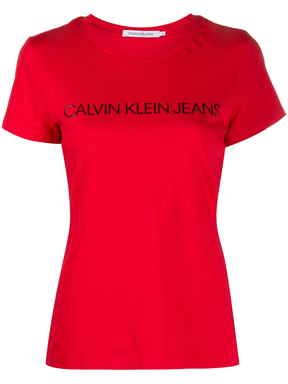 фото Calvin klein jeans футболка с короткими рукавами и логотипом