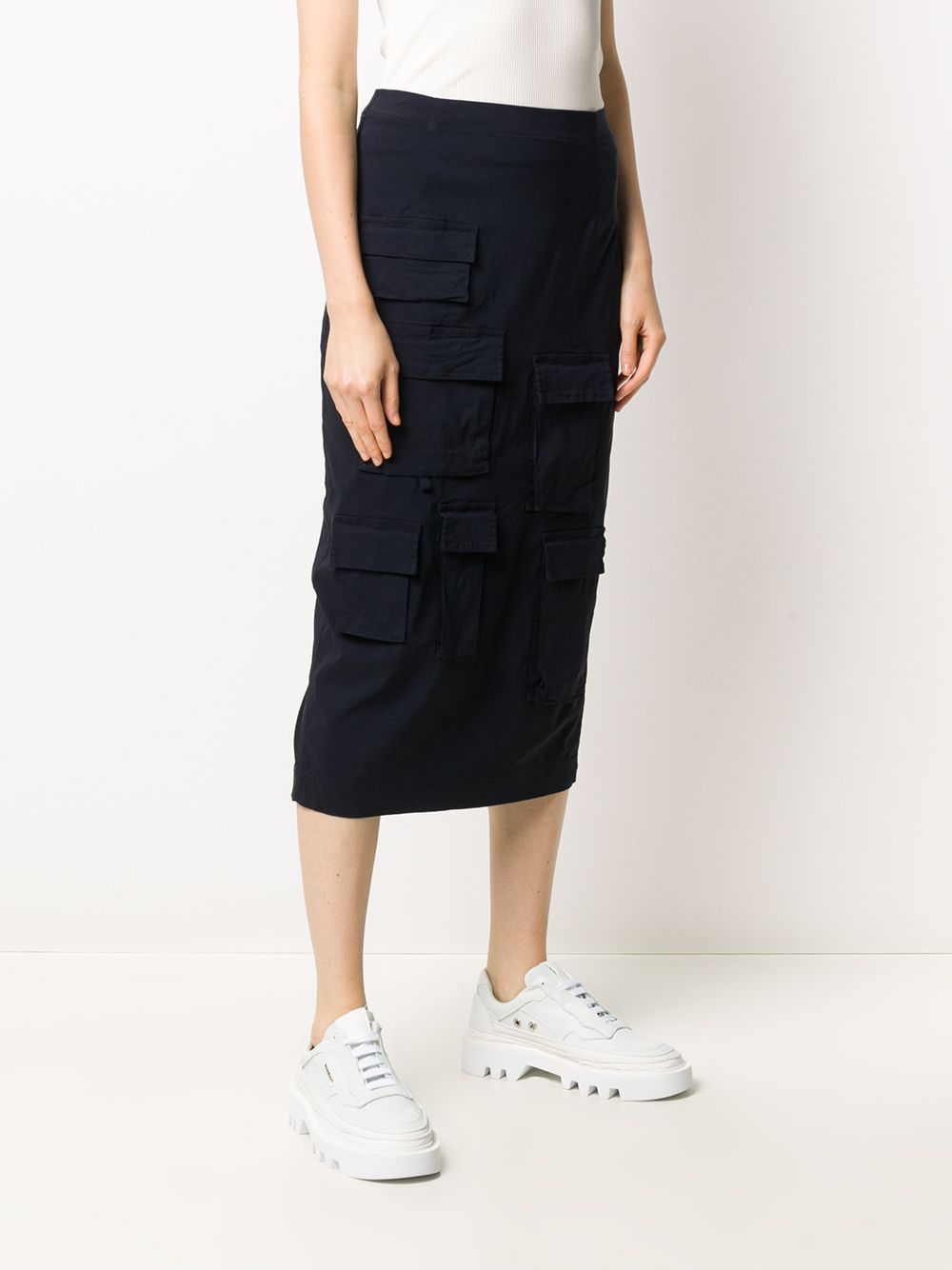 фото Rundholz multi-pocketed midi skirt