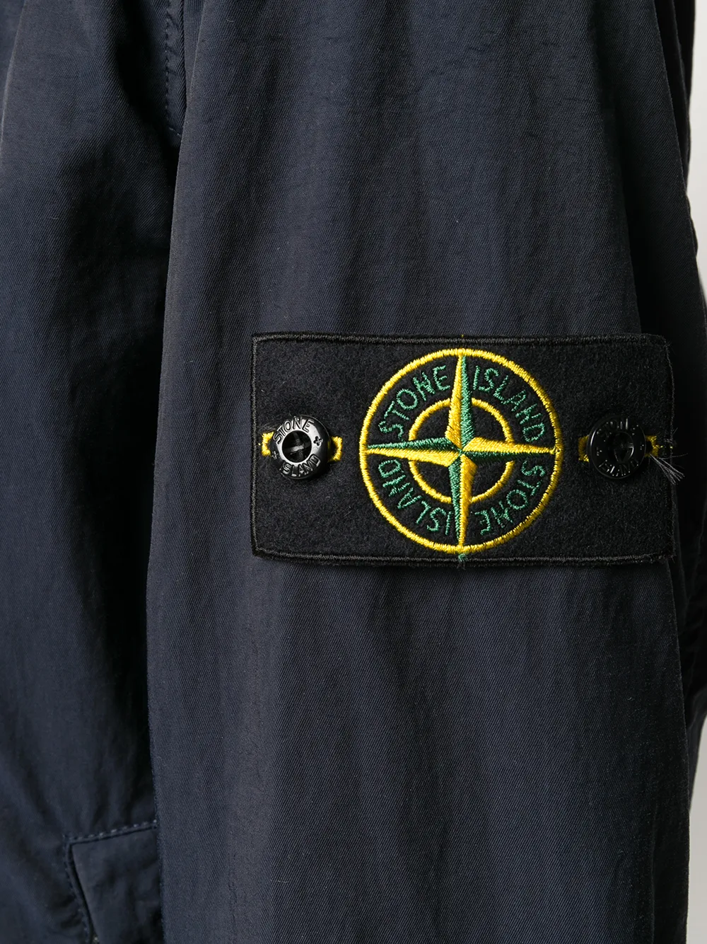 фото Stone island бомбер с капюшоном