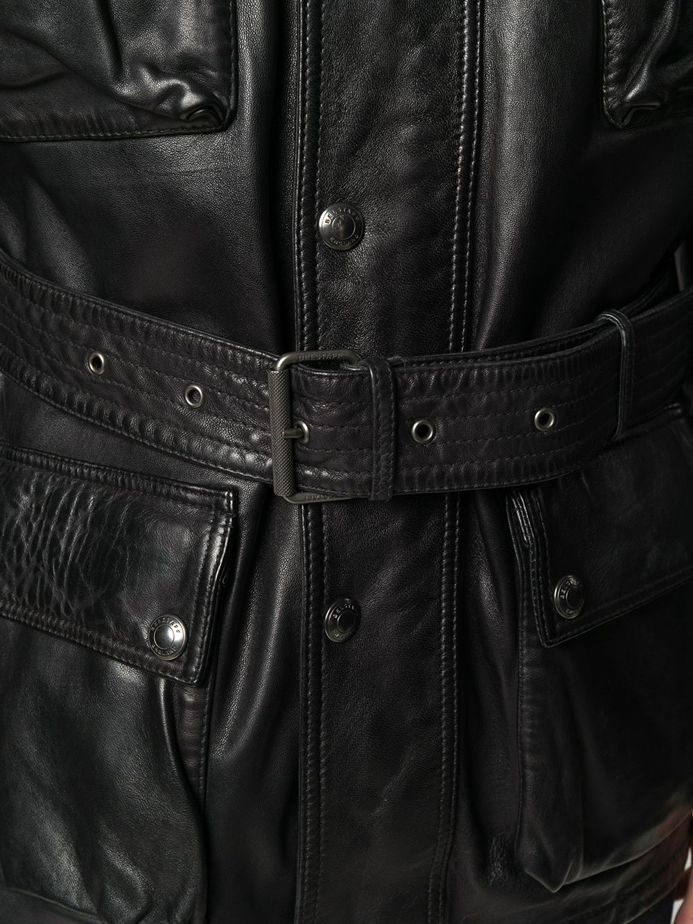 фото Belstaff belted waist jacket