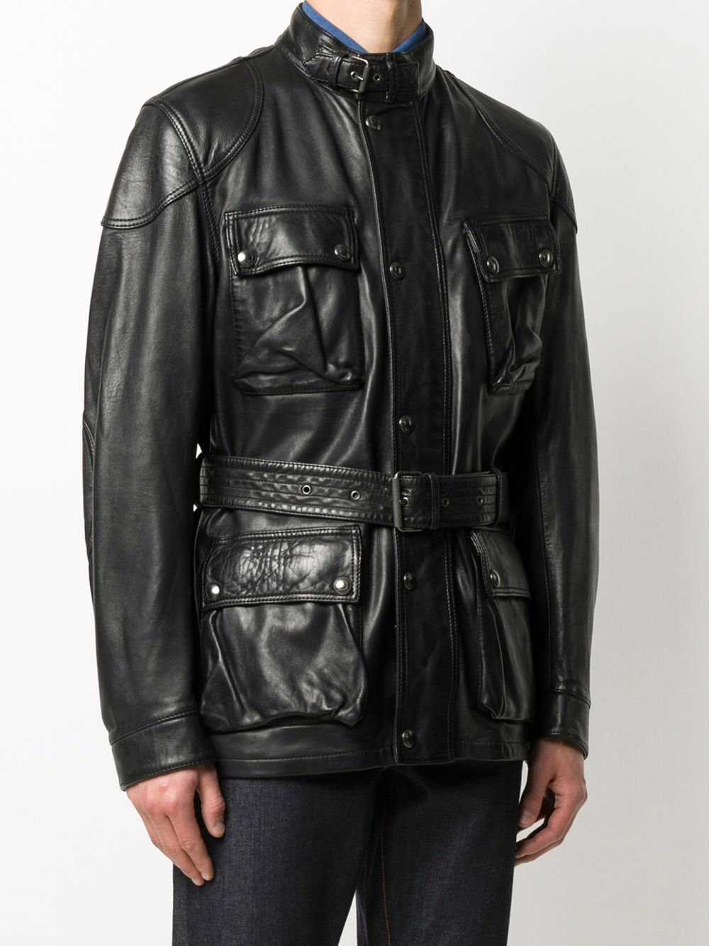 фото Belstaff belted waist jacket