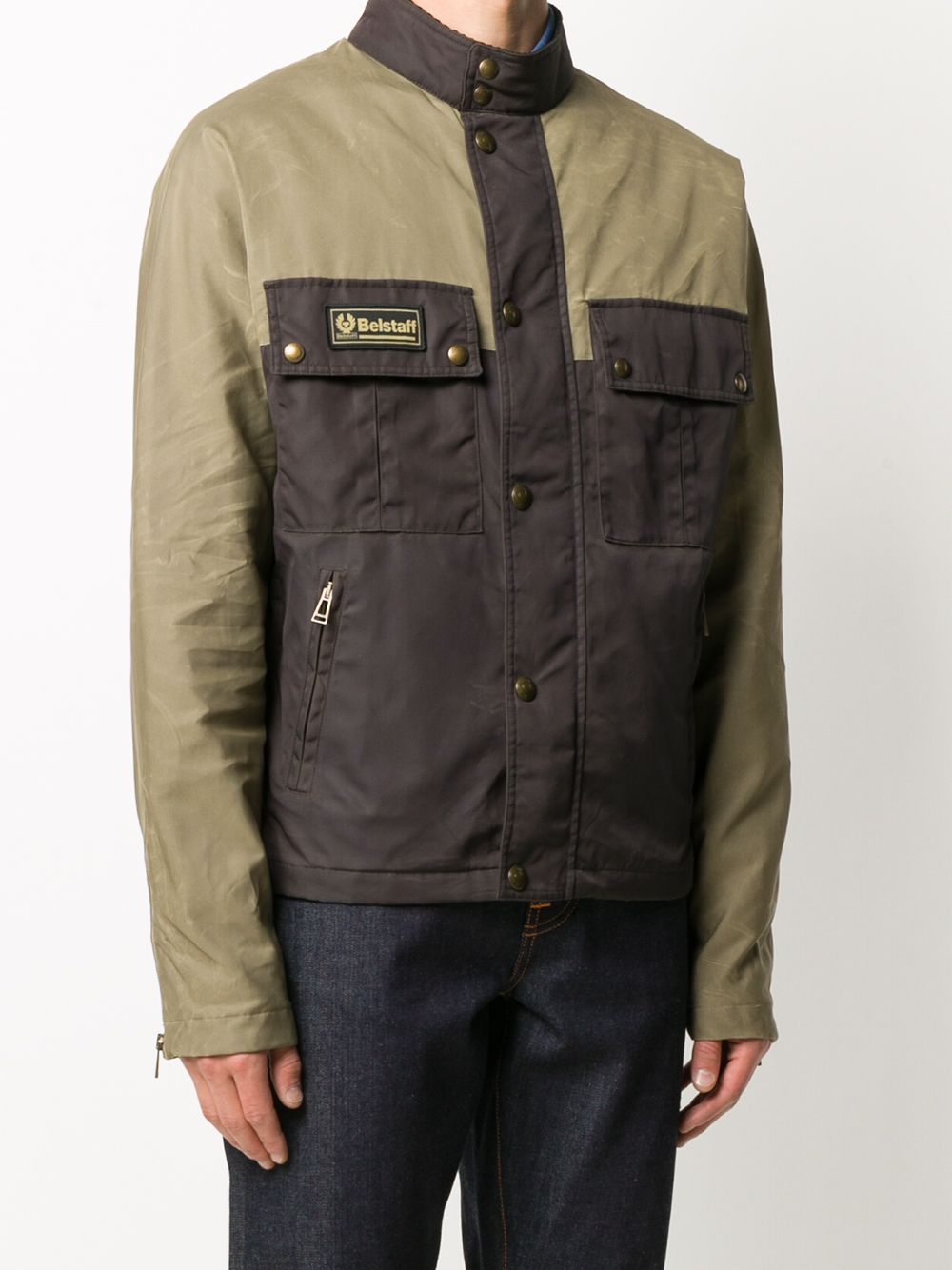 фото Belstaff instructor logo jacket