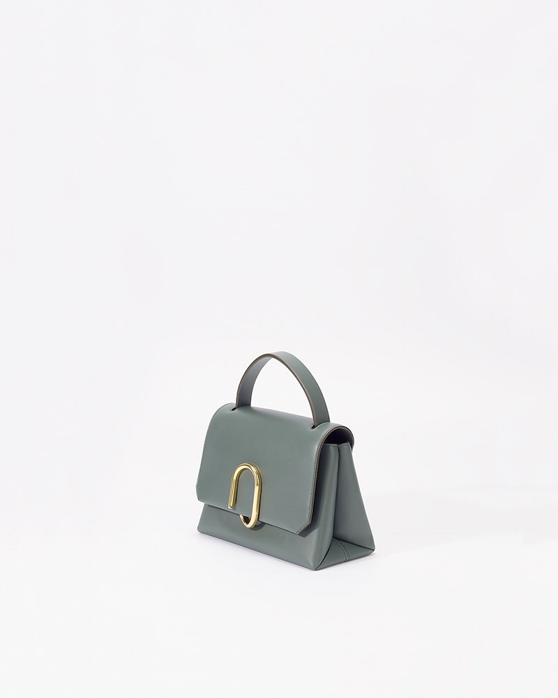 Alix Mini Top Handle Satchel-green #1 Alix Mini Top Handle Satchel, Cactus Green Calf Leather Alix Mini Top Handle Satchel from 3.1 Phillip Lim. - 1