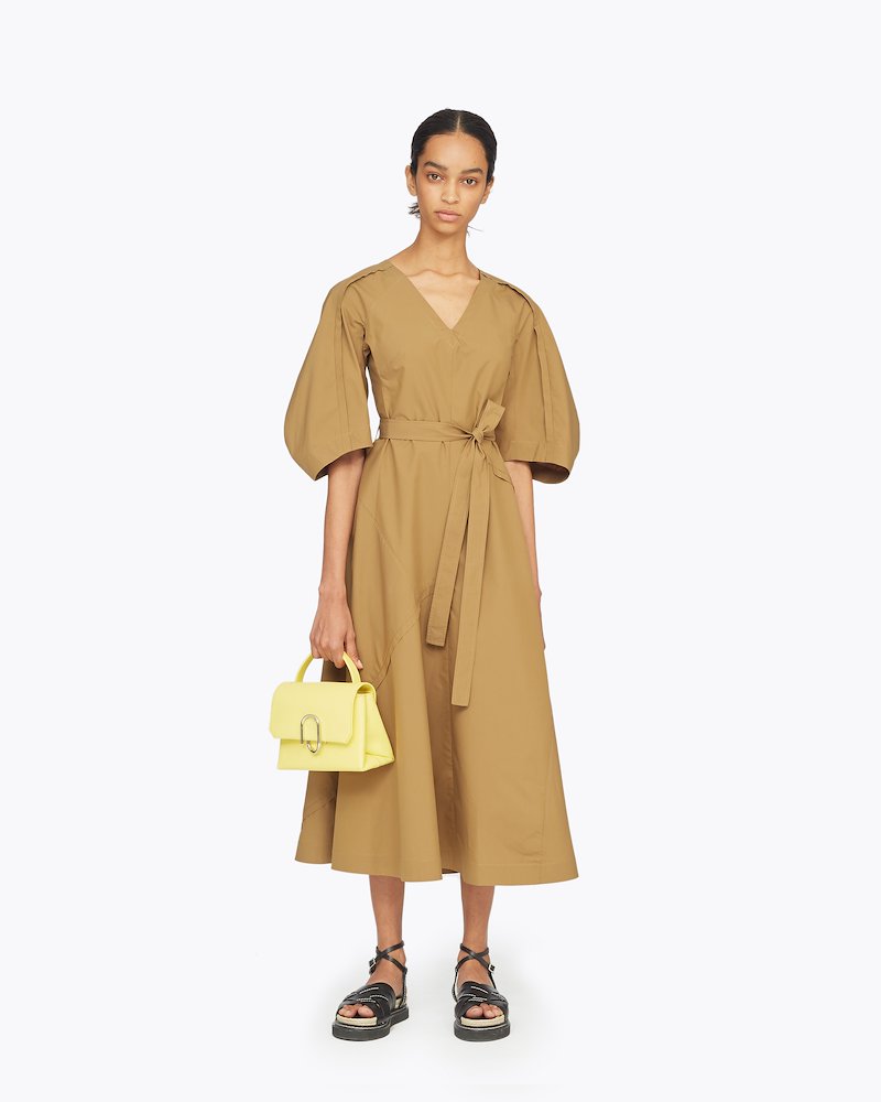 Alix Mini Top Handle Satchel-yellow #0 Alix Mini Top Handle Satchel, PINEAPPLE Furs & Skins->Calf Leather Alix Mini Top Handle Satchel from 3.1 Phillip Lim.- 4