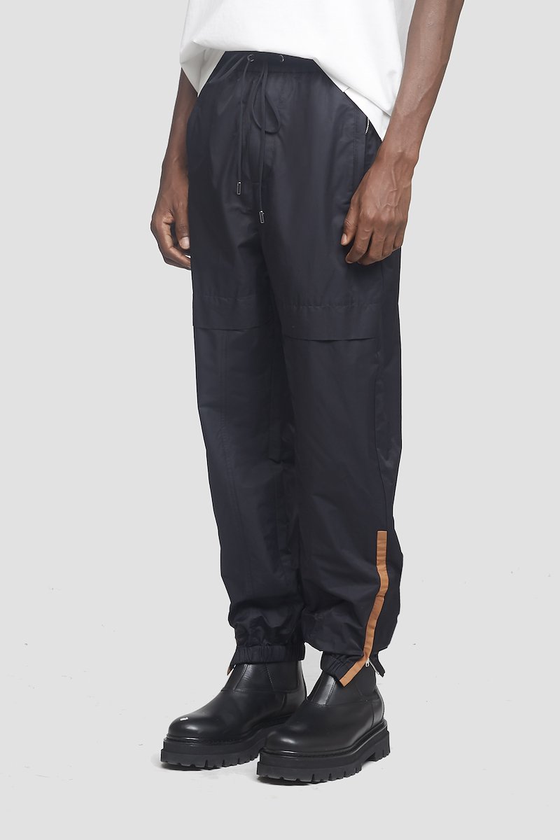 Contrast Stripe Jogger-black #1 Contrast Stripe Jogger, BLACK Synthetic->Nylon SIDE STRIPE JOGGER from 3.1 Phillip Lim. - 1