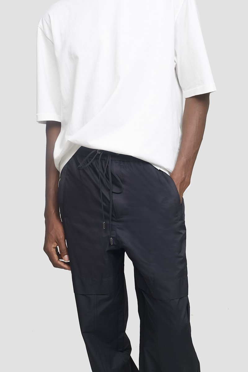 Contrast Stripe Jogger-black #1 Contrast Stripe Jogger, BLACK Synthetic->Nylon SIDE STRIPE JOGGER from 3.1 Phillip Lim. - 3