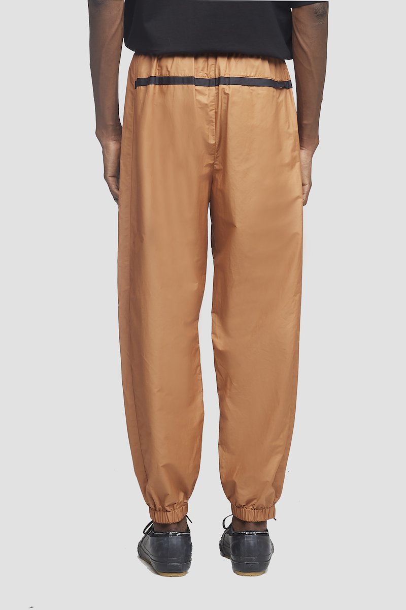 Contrast Stripe Jogger-brown #0 Contrast Stripe Jogger, TOFFEE Synthetic->Nylon SIDE STRIPE JOGGER from 3.1 Phillip Lim. - 2
