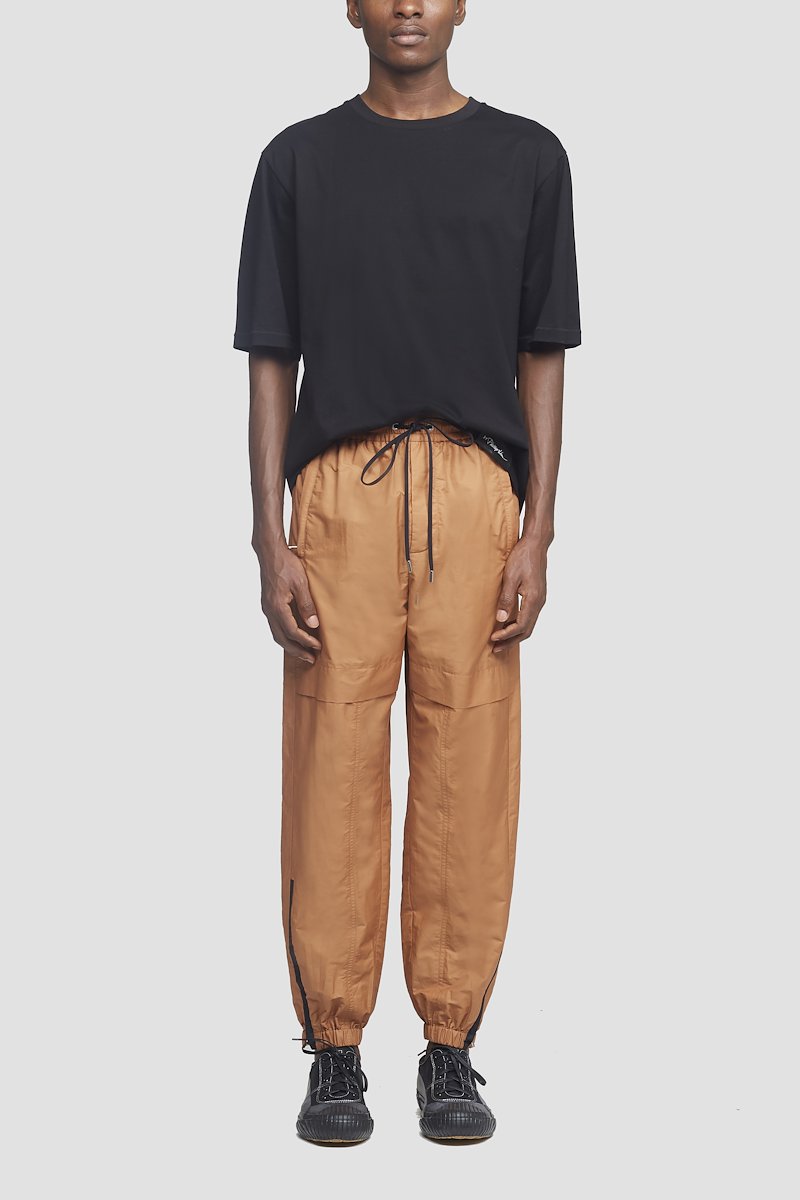 Contrast Stripe Jogger-brown #0 Contrast Stripe Jogger, TOFFEE Synthetic->Nylon SIDE STRIPE JOGGER from 3.1 Phillip Lim. - 4