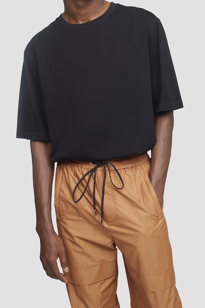 Contrast Stripe Jogger-brown #1 Contrast Stripe Jogger, TOFFEE Synthetic->Nylon SIDE STRIPE JOGGER from 3.1 Phillip Lim. - 3